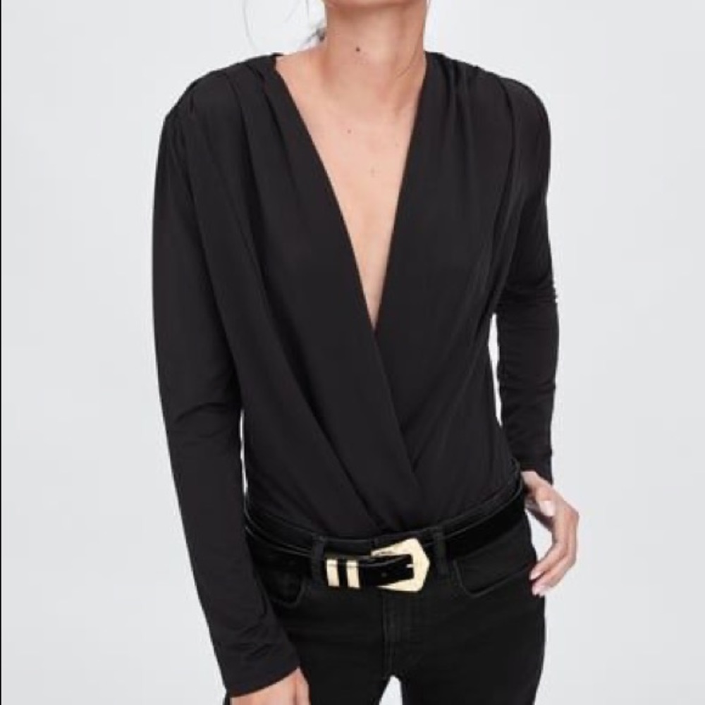 Zara Surplice Bodysuit